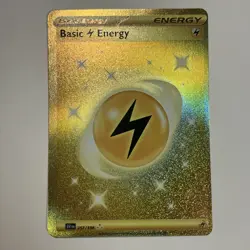 Lightning Energy Scarlet & Violet 257/198 Pokemon Card TCG - Image 1