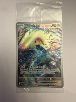 Scream Tail 065 Scarlet & Violet Promo Card Sealed, NM/M Condition - Image 1