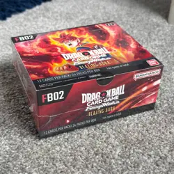 Dragon Ball Super Card Game Fusion World FB02 Blazing Aura Booster Box - Sealed - Image 1