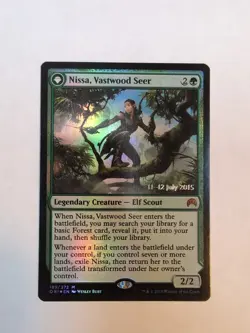 Nissa, Vastwood Seer Prerelease Cards Foil - Image 1