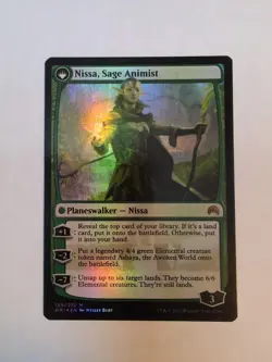 Nissa, Vastwood Seer Prerelease Cards Foil - Image 2