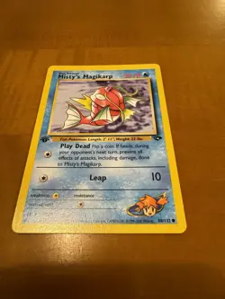 1st Edition Misty's Magikarp Gym Challenge 88/132 Pokemon Card WOTC - Image 1