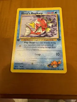 1st Edition Misty's Magikarp Gym Challenge 88/132 Pokemon Card WOTC - Image 2