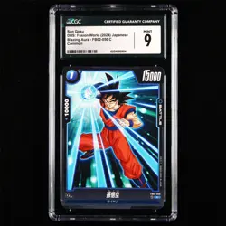 CGC MINT 9 BANDAI 2024 Dragon Ball JPN.CCG Card FB02-050 C Son Goku - Image 1