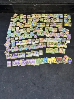 Pokemon Original TCG Cards LOT of over 100 cards 1st 2nd gen - Image 1
