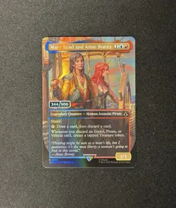 Mary Read and Anne Bonny Serialized 344/500 #120 | MTG Magic Assassin’s Creed - Image 1