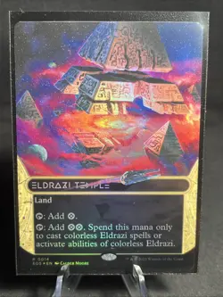 Eldrazi Temple (0014) (Borderless) Edge of Eternities: Stellar Sights Foil - Image 1