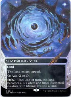 Shambling Vent (0038) (Borderless) - FOIL - Edge of Eternities: Stellar Sights - - Image 1