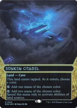 Sunken Citadel (0041) (Borderless) Edge of Eternities: Stellar Sights Foil - Image 1