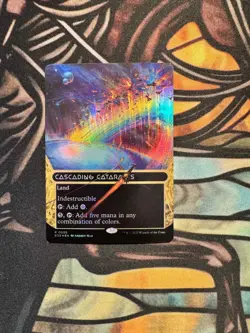 Cascading Cataracts (0005) Edge of Eternities: Stellar Sights Borderless Foil - Image 1