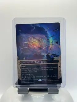 MTG, Contested War Zone 8 Borderless $3 ORDER MIN - FOIL -EOE Stellar Sights - Image 1