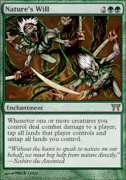 Nature's Will Champions of Kamigawa Lightly Played, English - MTG - Image 1