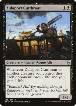 Zulaport Cutthroat - Battle for Zendikar - Magic The Gathering - MTG - Image 1
