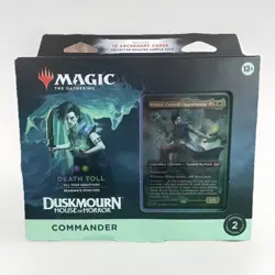 Magic The Gathering MTG Duskmourn Death Toll Commander Deck Sealed Brand New QTY - Image 1
