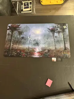 SILENT CLEARING MTG PLAYMAT: SIGNED SEB MCKINNON KICKSTARTER - Image 1