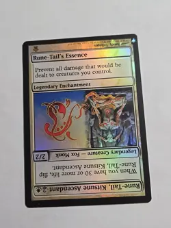 Rune-Tail Kitsune Ascendant FOIL x1 - MTG ENGLISH Rare - Check My Store - Image 3