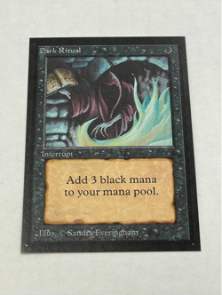 1993 MTG Magic The Gathering Collectors' Edition Dark Ritual NM+ - Image 1