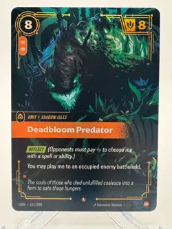 Deadbloom Predator OGN 161/298 Epic Riftbound League of Legends - Image 1