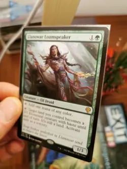 Orateur du terreau de LlanowarDominaria Uni - Llanowar Loamspeaker MTG - Image 2