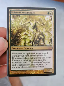 Voice Of Resurgence / Voix Du Renouveau- Gatecrash- magic MTG - Image 1