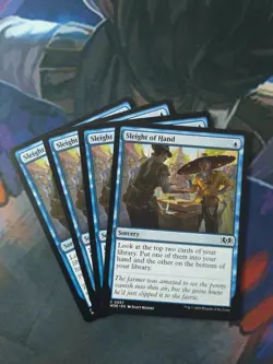 Sleight of Hand x 4 | 7% Off 2+ | Wilds of Eldraine | NM | MTG - Image 1
