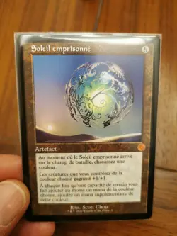Caged Sun / Soleil Emprisonne -retro Frame Artefact-MYTHIC MTG Magic - Image 1