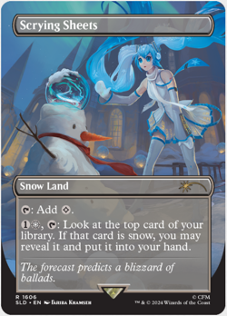 2025 SUPER DROP - SECRET LAIR X HATSUNE MIKU: WINTER DIVA EN NON-FOIL EDITION - Image 2