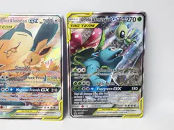 POKEMON TAG TEAM EEVEE SNORLAX CELEBI VENUSAUR PIKACHU ZEKROM VERY NICE!! - Image 4