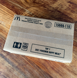 2021 Pokemon TCG McDonald’s Happy Meal Sealed Case - 150 Packs - Factory Sealed - Image 2