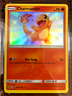 Charmander Shiny Vault Holo Rare #SV6 - CGC NM/MINT+ 8.5 - Hidden Fates -Pokemon - Image 2