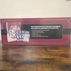 Pokemon TCG - 2025 Holiday Calendar Box - New/Factory Sealed - Image 2