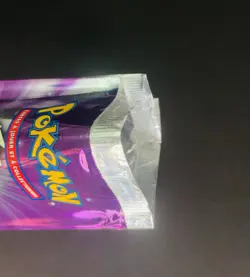 Booster Carte Pokemon Neo Destiny VIDE Tyranocif WOTC EMPTY PARFAITEMENT OUVERT - Image 3
