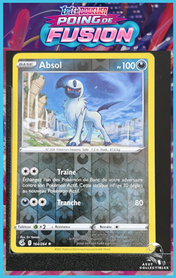 Carte Pokemon Absol 164/264 Rare Reverse EB08 Poing de Fusion FR - Image 1