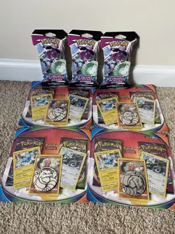 [LOT OF 4] Pokemon TCG: Tornadus, Thundurus & Landorus plus 3 fusion strike pack 820650808982 - Image 1