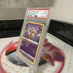 PSA 10 - 2022 Pokemon Sword & Shield Silver Tempest 059 Radiant Alakazam Gem MT - Image 3