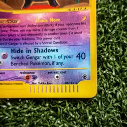 Pokemon Gengar 48/165 Expedition Base Set Reverse Holo LP Rare Unlimited 2002 - Image 4