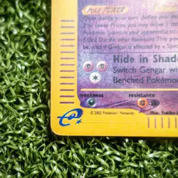 Pokemon Gengar 48/165 Expedition Base Set Reverse Holo LP Rare Unlimited 2002 - Image 5