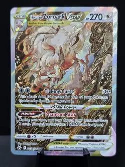 Pokemon Hisuian Zoroark VSTAR GG56/GG70 Crown Zenith: Galarian Gallery Near Mint - Image 1