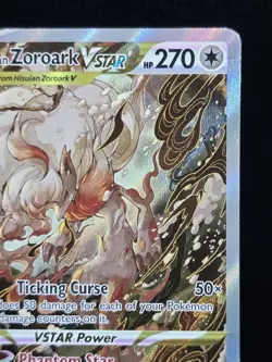 Pokemon Hisuian Zoroark VSTAR GG56/GG70 Crown Zenith: Galarian Gallery Near Mint - Image 3