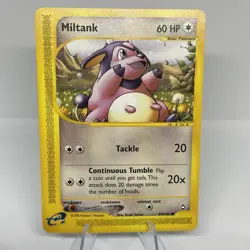 Pokemon Miltank 94/147 Unlimited Common Aquapolis Near Mint - Image 1