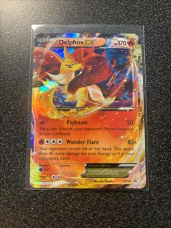 Pokemon TCG - Delphox EX Holo Ultra Rare XY Black Star Promo XY19 - Image 1