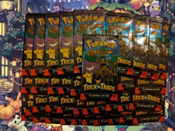 Pokemon Special Limited 40 Mini Booster Packs Halloween Trick Or Trade 2024 - Image 1