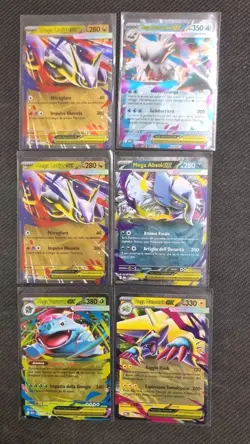 Lotto 18 Carte Pokemon Ex Megaevoluzione Ita Pack Fresh NM - Image 2