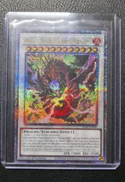 Yugioh - Snake-Eyes Vengeance Dragon - ALIN-EN040 - Quarter Century Rare - NM - Image 1