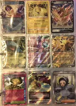 9 Holo Pokemon Cards Featuring Mewtwo Venusaur Zapdos - Image 1