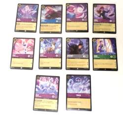 Disney Lorcana Theme - Frozen Lot of 10 cards - Elsa, Anna, Olaf - Image 1