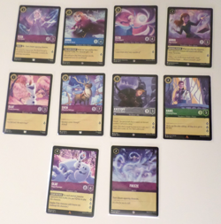 Disney Lorcana Theme - Frozen Lot of 10 cards - Elsa, Anna, Olaf - Image 2