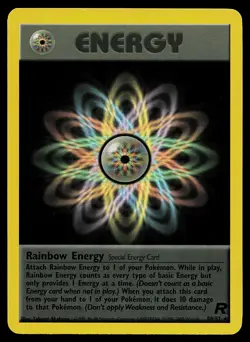Pokemon Card - Rainbow Energy Team Rocket 80/82 Rare - Image 1