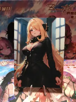 Beautiful Waifu Card Goddess Story CCG Anime Waifu Double Sided - Image 1