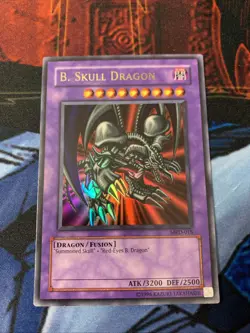 Yugioh Card TCG B. Skull Dragon MRD-018 Ultra Rare Holo Unlimited Edition NM - Image 1